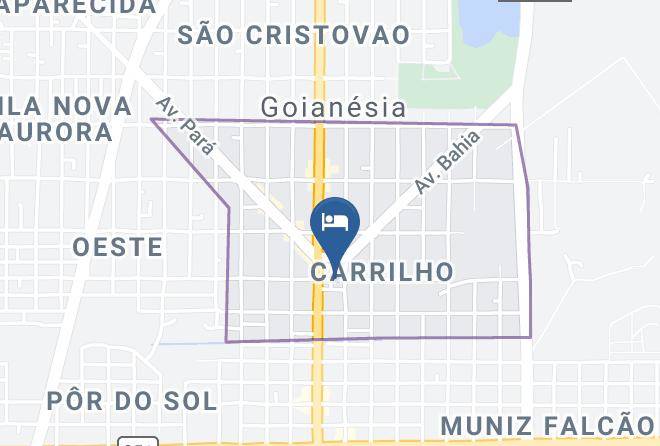 Goianesia - Hotel Rodoviario Maps