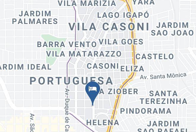 Londrina - Hotel Rodoviario Maps