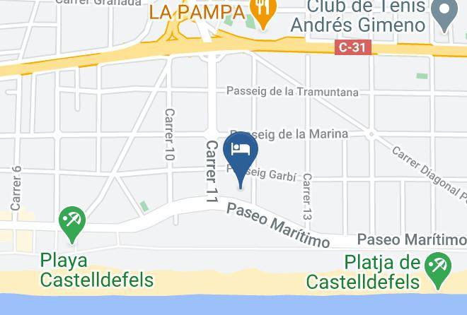 Barcelona - Hotel Rodsan Suizo Maps