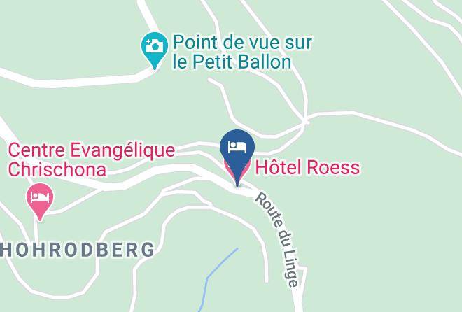 Haut Rhin - Hotel Roess Maps