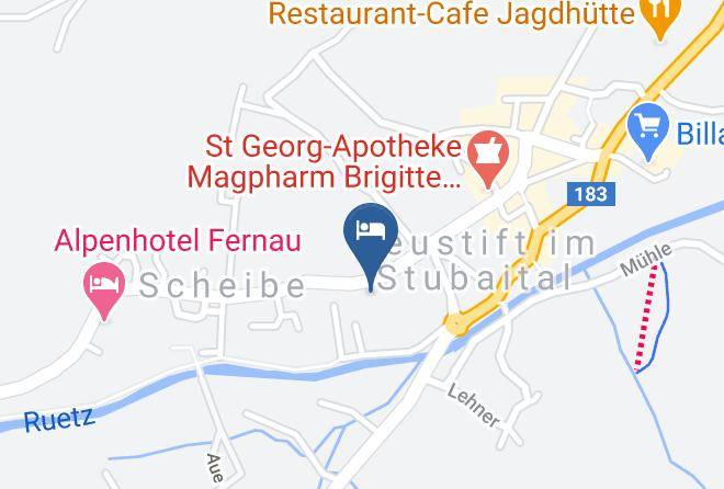 Innsbruck Land - Hotel Rogen Maps