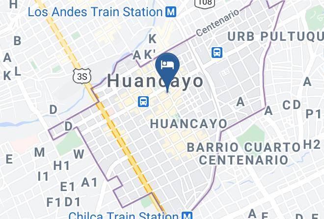 Huancayo - Hotel Rogger Huancayo Maps