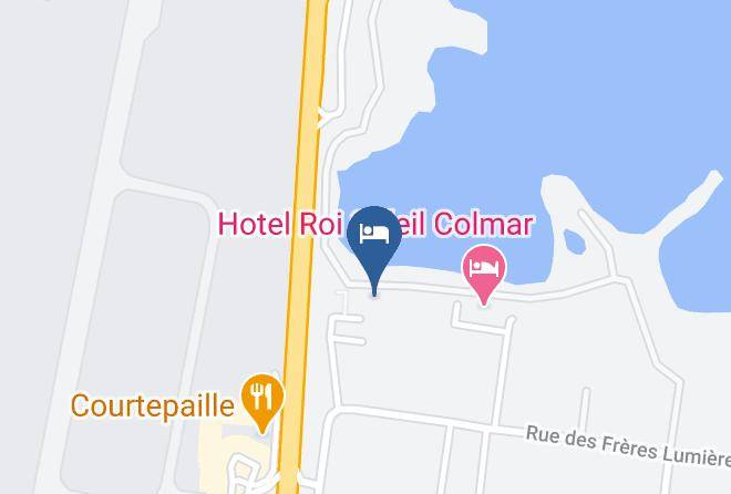 Haut Rhin - Hotel Roi Soleil Colmar Prestige Maps