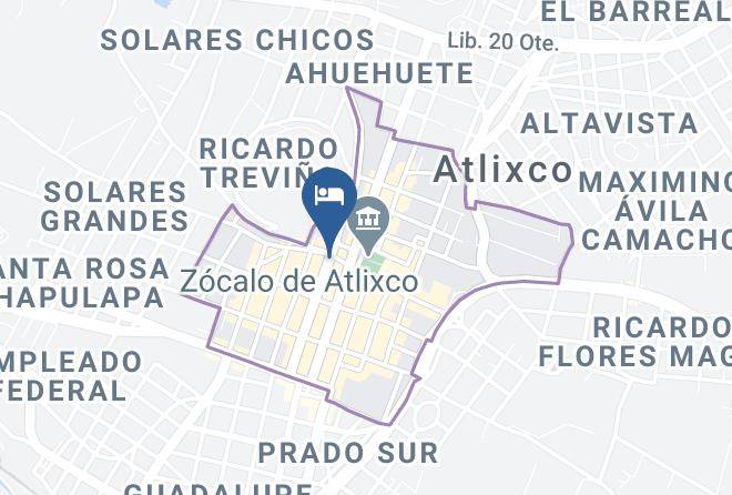 Atlixco - Hotel Roma Maps
