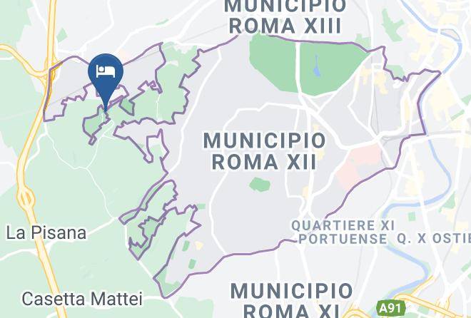 Rome - Hotel Roma Aurelia Antica Maps