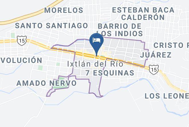 Ixtlan Del Rio - Hotel Roma Maps