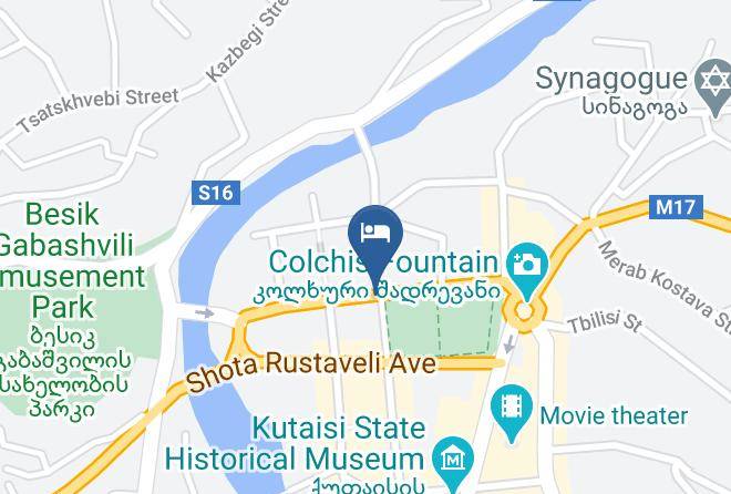 Kutaisi - Hotel Roma Maps
