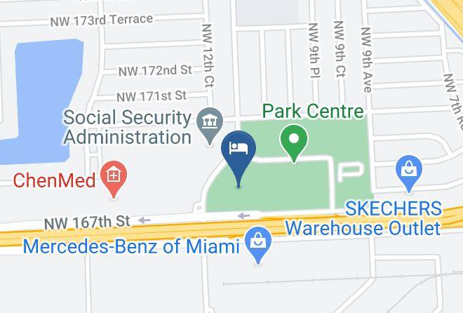 Miami Dade - Miami Gardens Inn & Suites Maps