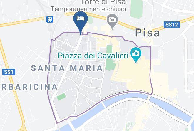 Pisa - Hotel Roma Pisa Maps