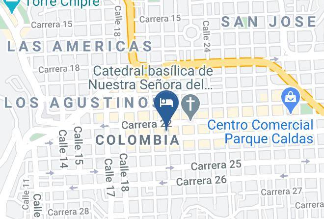 Manizales - Hotel Roma Plaza Maps