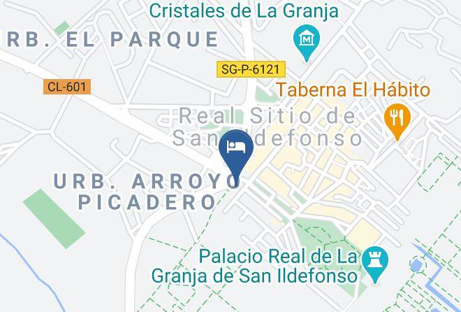 Segovia - Hotel Roma Restaurante Maps