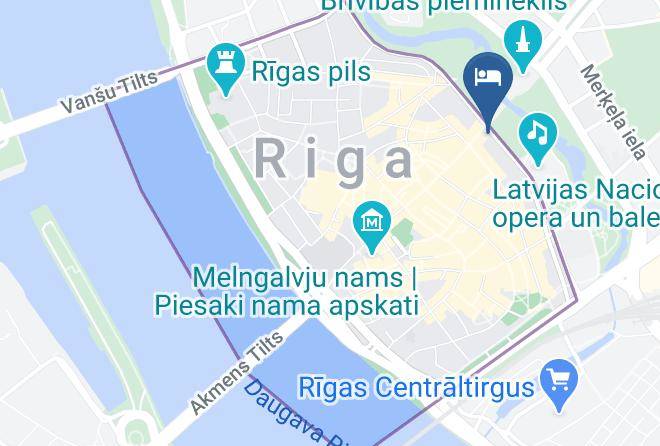 Riga - Hotel Roma Maps