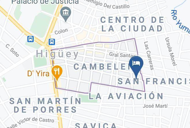 Salvaleon De Higuey - Hotel Roma Maps