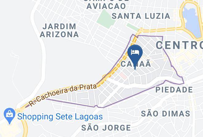 Sete Lagoas - Hotel Roma Maps