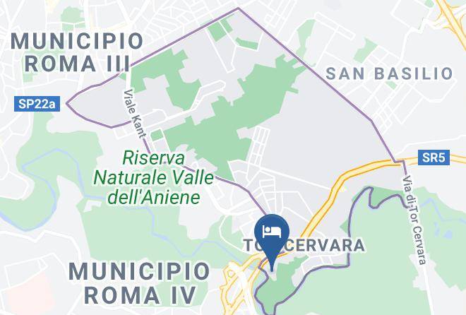 Rome - Hotel Roma Tiburtina Maps