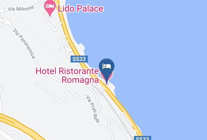 Verbano Cusio Ossola - Hotel Ristorante Romagna Maps
