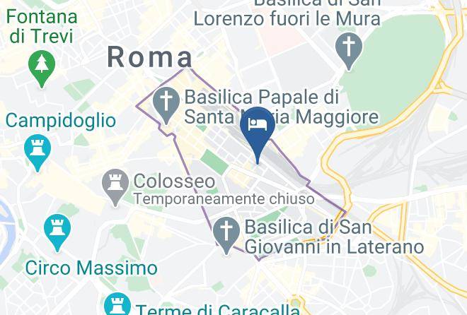 Rome - Hotel Roman Forum Holidai Termini Maps
