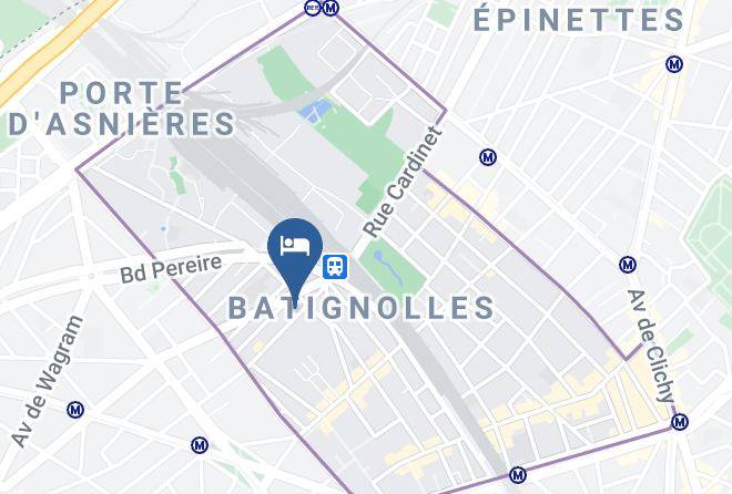 Hotel Romance Malesherbes Map