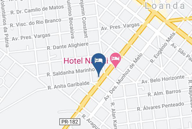 Loanda - Hotel Romancini Maps