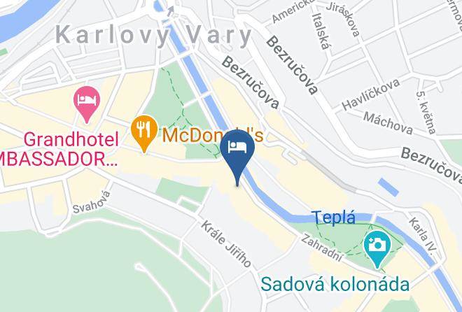 Carlsbad - Hotel Romania Hotel Karlovy Vary Centrum Maps