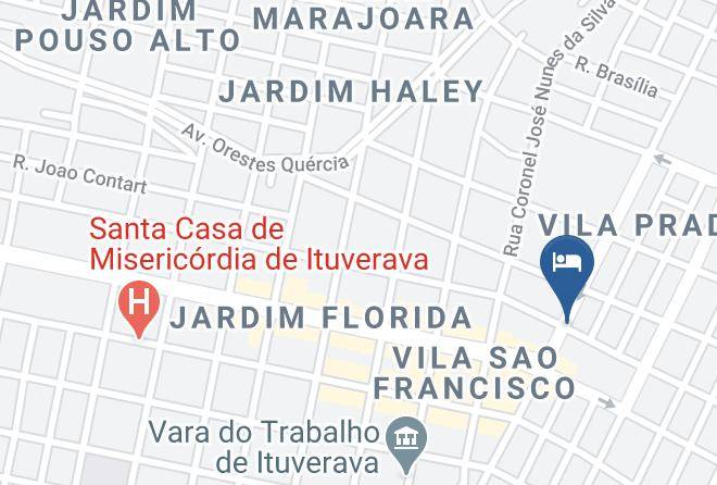 Ituverava - Hotel Romanini & Pereira Maps