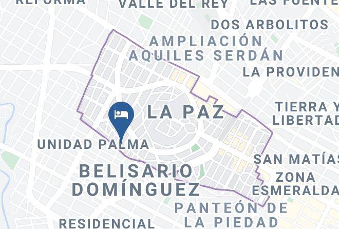 Puebla La Paz - Hotel Romano Maps