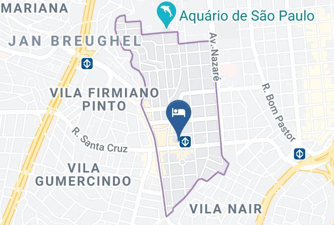 Sao Paulo Ipiranga - Hotel Romantic Maps
