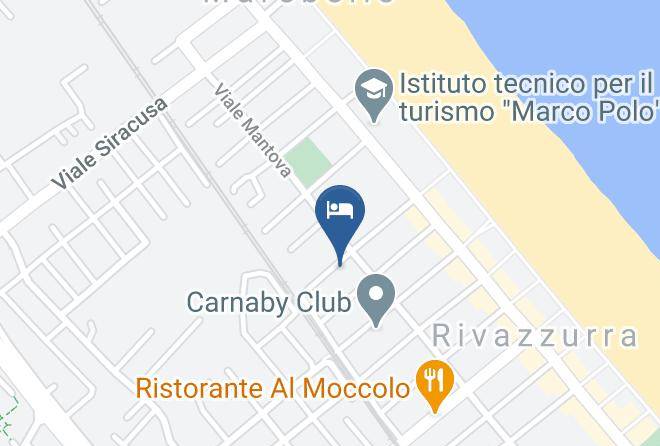 Rimini - Hotel Romantica Rimini Maps