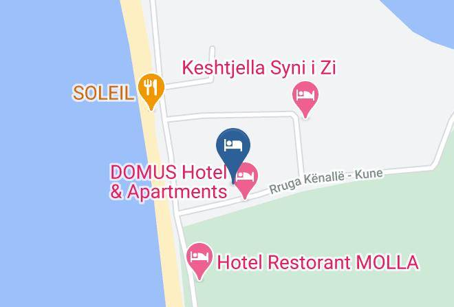 Lezhe - Hotel Romantika Maps
