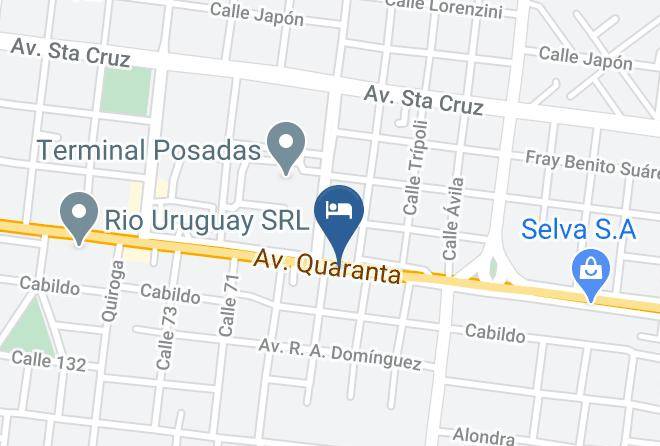 Misiones City - Hotel Romel Maps