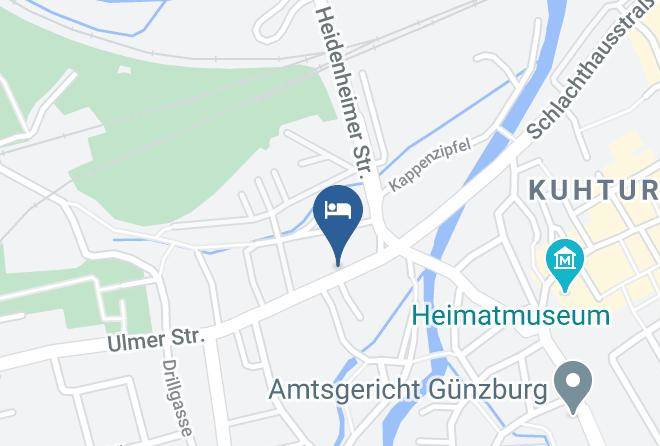 Gunzburg - Hotel Romer Maps