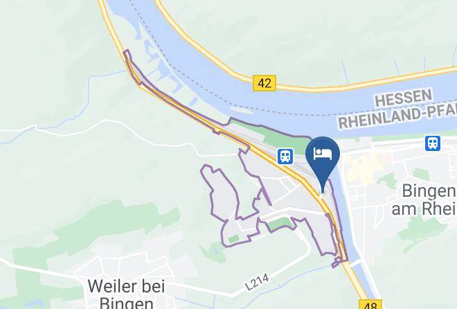 Mainz Bingen - Hotel Romerhof Bingen Am Rhein Maps