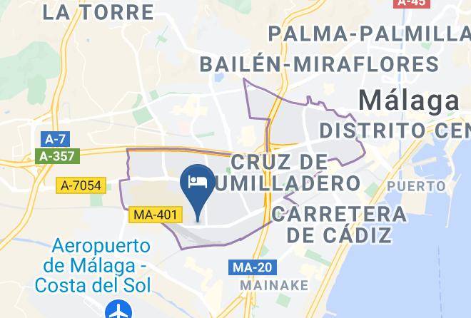Malaga - Hotel Romerito Maps