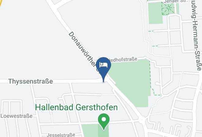 Augsburg - Hotel Romerstadt Maps