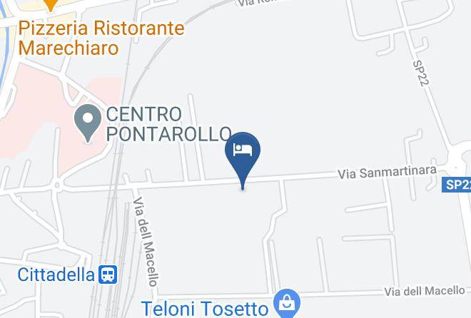 Padua - Hotel Rometta Maps