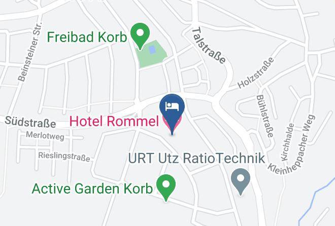 Rems Murr Kreis - Hotel Rommel Maps