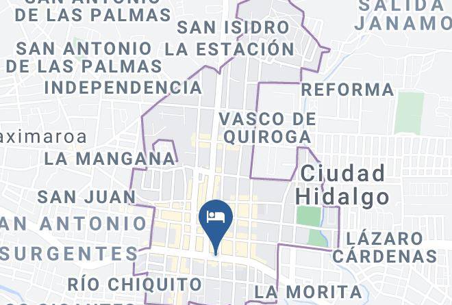 Hidalgo - Hotel Romo Maps