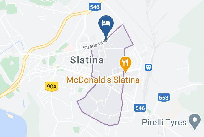 Slatina - Hotel Romtimex Maps