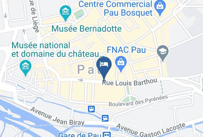 Pyrenees Atlantiques - Hotel Roncevaux Pau Maps