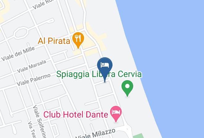 Ravenna - Hotel Ronchi Maps