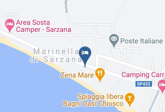 La Spezia - Hotel Rondine Maps