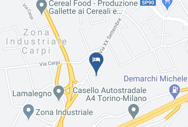 Turin - Hotel Rondissone Maps