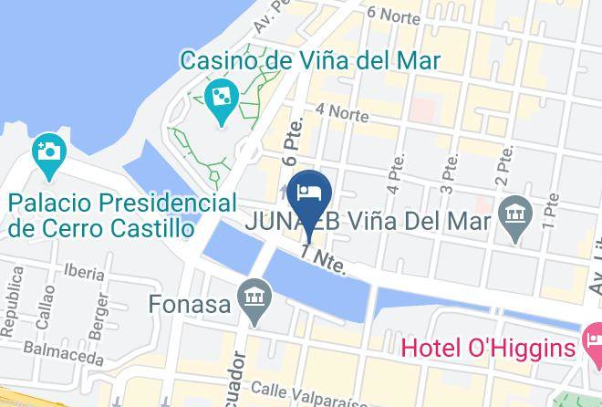 Valparaiso Province - Hotel Rondo Maps