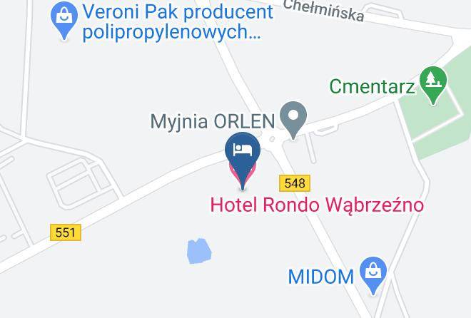 Wabrzeski - Hotel Rondo Wabrzezno Maps