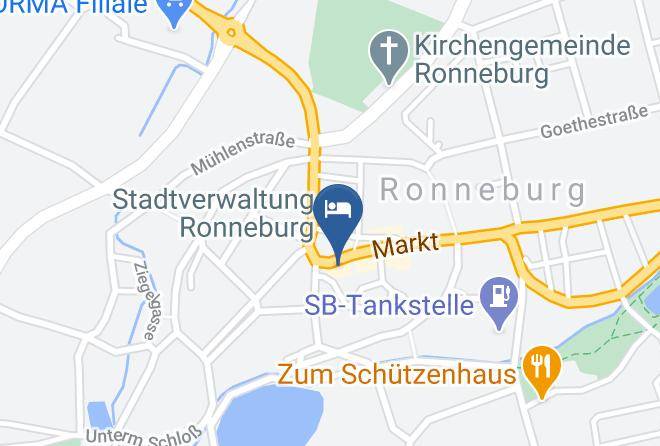 Greiz - Hotel Ronneburg Gambrinus Maps