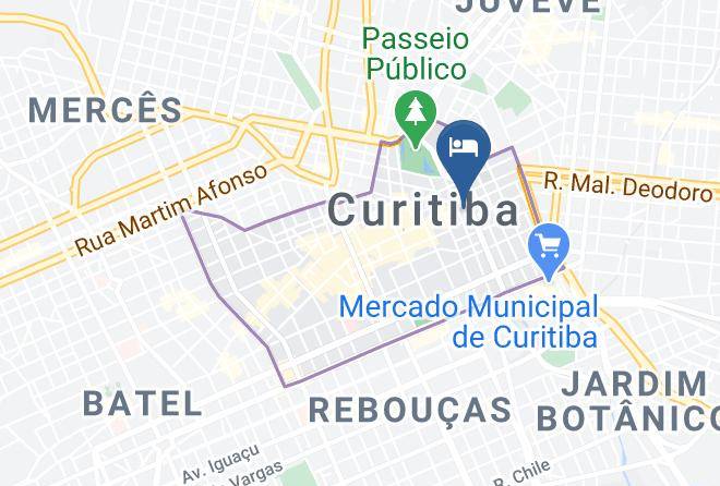 Curitiba - Hotel Roochelle Maps