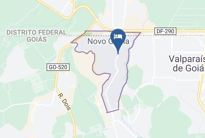 Novo Gama - Hotel Roosevelt Maps