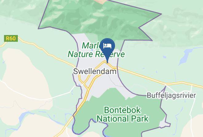 Overberg - Hotel Roosje Van De Kaap Maps