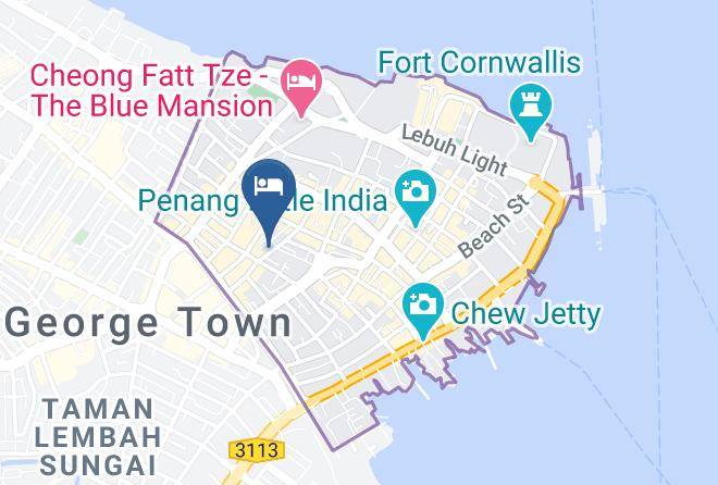 Georgetown - Hotel Ropr Walk Maps