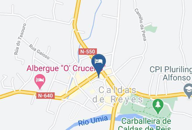 Pontevedra - Hotel Roquino Maps